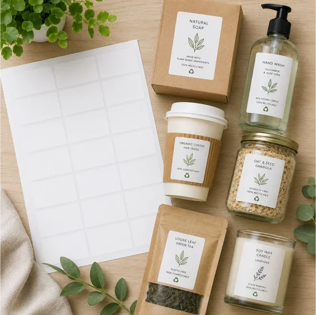 Recycled Paper Labels