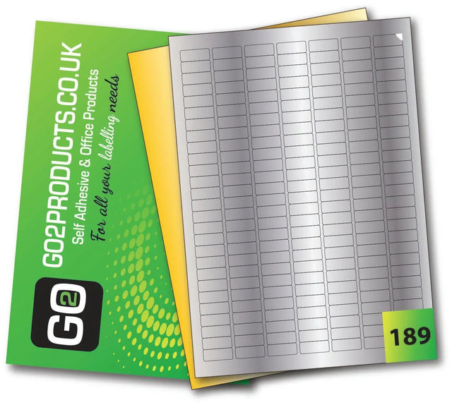 25.4x10Metallic - Go2products