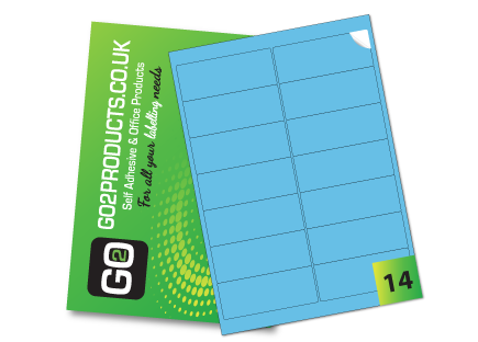 Rectangle Address Labels – 99.1 × 38.1mm, 14 Per A4 Sheet