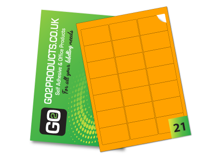21 Rectangle Labels per A4 Sheet – 63.5mm × 38.1mm (L7160)