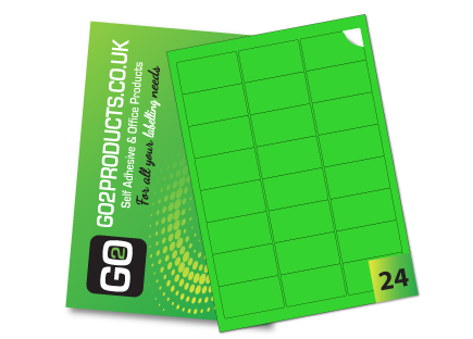 24 Rectangle Labels per A4 Sheet – 63.5mm × 33.9mm (L7159)