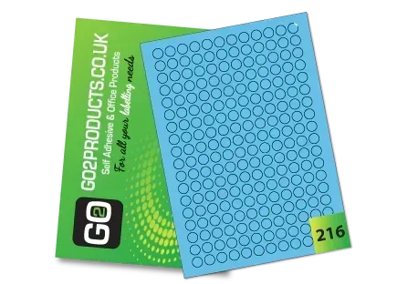 Coloured A4 Labels – Red, Green, Yellow & Blue