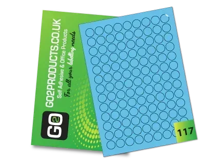 Coloured A4 Labels – Red, Green, Yellow & Blue