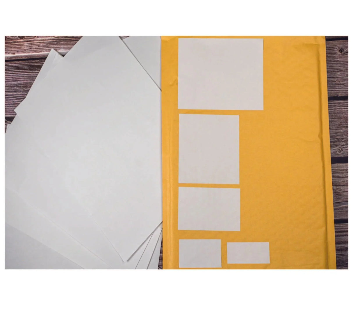 Square Cut Matt White Labels (105mm x 49.5mm) DPS12 - Go2products
