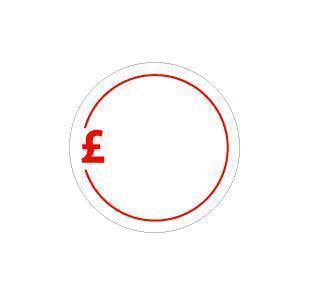Blank Price Labels 30mm - Go2products