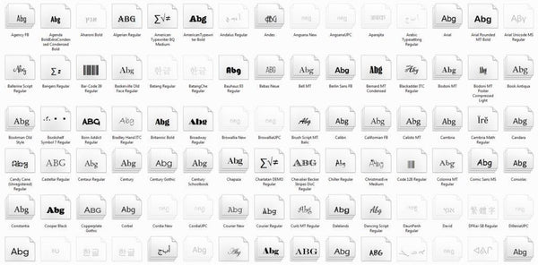Fonts For Labels – What To Choose? - Go2products