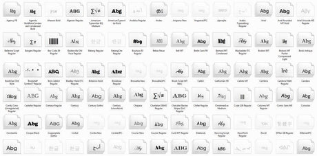 Fonts For Labels – What To Choose? - Go2products