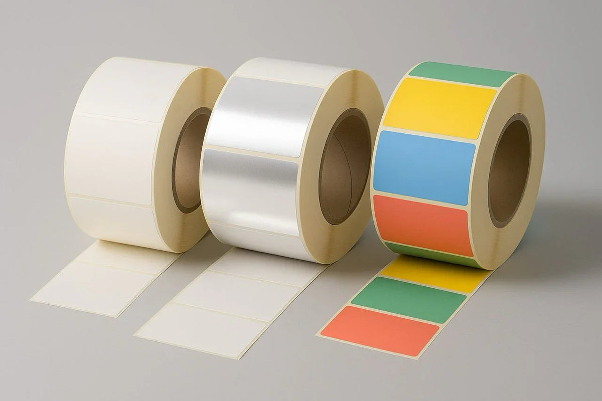 Normal Paper Labels Specialised Paper Labels Explained: Types, Uses & Business Benefits
