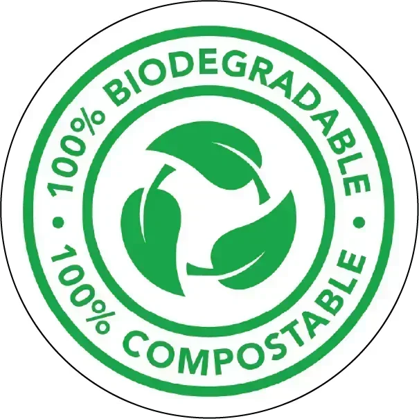 Compo Label 100% Biodegradable Compostable Labels | EN13432 Certified