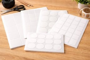 blank labels on sheets