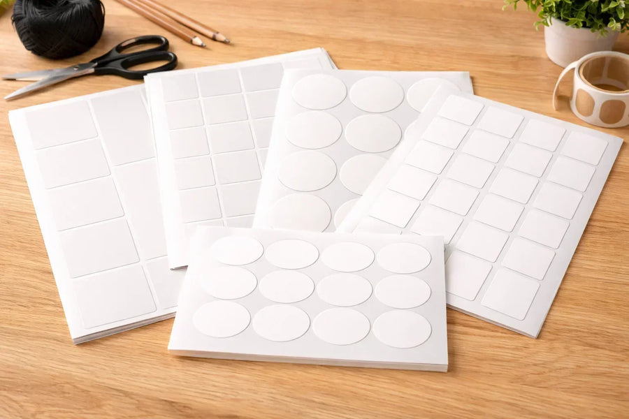Blank A4 honey jar label sheets