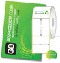 102mm x 102mm Direct Thermal Roll Labels | 25mm Core 9,000 Labels - Go2products