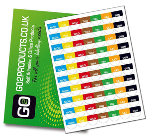 Day Dot Labels - Go2products
