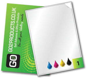 White Inkjet Gloss Labels (199.6mm x 289.1mm) - Go2products