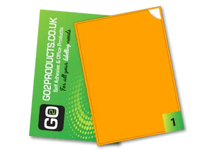 Fluorescent A4 Labels – Round & Rectangle