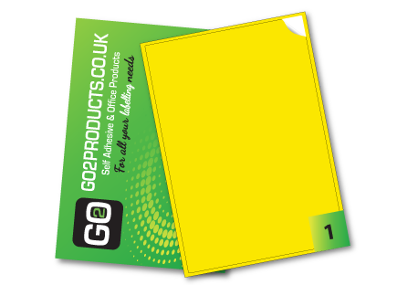 Large A4 Labels – 199.6 × 289.1mm, 1 Per Sheet