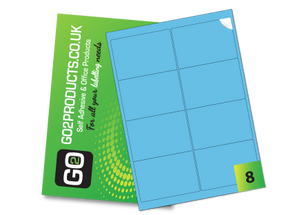 Rectangle Labels – 99.1 × 67.7mm, 8 Per A4 Sheet