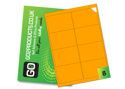 Rectangle Labels – 99.1 × 67.7mm, 8 Per A4 Sheet