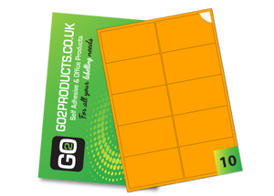 Rectangle Labels – 99.1 × 57.3mm, 10 Per A4 Sheet