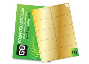 Rectangle Labels – 99.1 × 57.3mm, 10 Per A4 Sheet