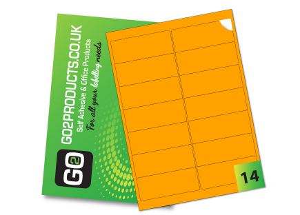Rectangle Address Labels – 99.1 × 38.1mm, 14 Per A4 Sheet