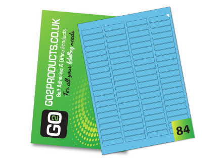 84 Rectangle Labels per A4 Sheet – 46mm × 11.1mm