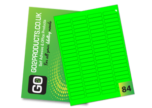 84 Rectangle Labels per A4 Sheet – 46mm × 11.1mm