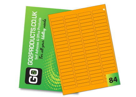84 Rectangle Labels per A4 Sheet – 46mm × 11.1mm