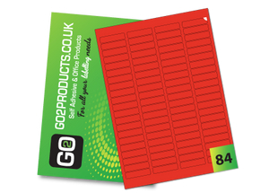 84 Rectangle Labels per A4 Sheet – 46mm × 11.1mm