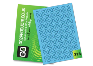 Coloured A4 Labels – Red, Green, Yellow & Blue