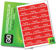 Please Do Not Bend Labels (63.5mm x 33.9mm) - Go2products
