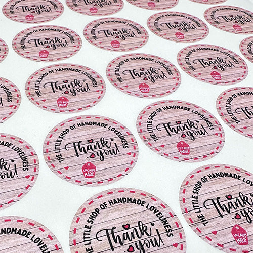 Personalised Round Stickers