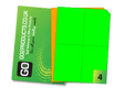 Fluorescent Coloured Labels (105mm x 148.5mm) - Go2products