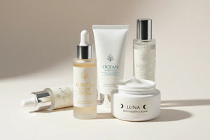 custom printed labels on cosmetic products