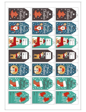 Christmas Gift Tag Labels - Go2products