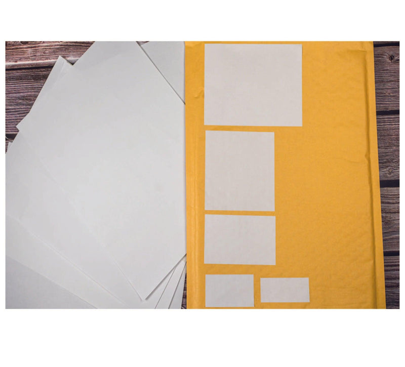 Square Cut Matt White Labels (210mm x 297mm) DPS1 - Go2products