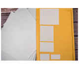 Square Cut Matt White Labels (105mm x 148.5mm) DPS4 - Go2products