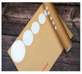 Round White Removable Labels (25mm Diameter) - Go2products