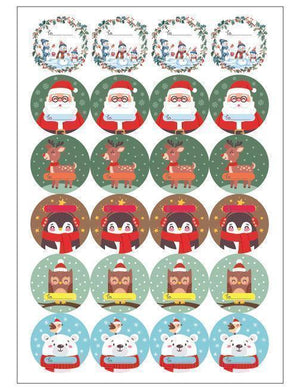 Santa christmas Gift Labels - Go2products