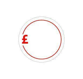 Blank Price Labels 30mm - Go2products