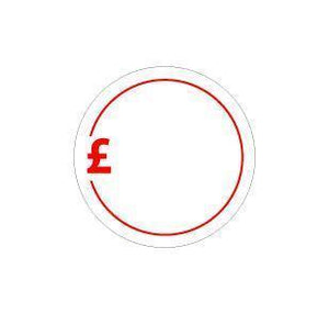 Blank Price Labels 30mm - Go2products