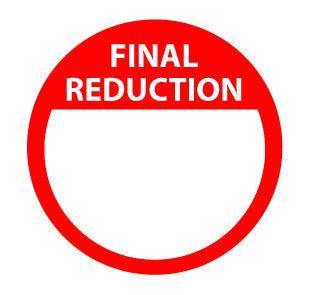 50mm Sale Stickers - Go2products